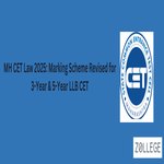 MH CET Law 2025 Marking Scheme Revised for 3 Year and 5 Year LLB CET